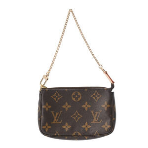 Louis Vuitton Monogram Accessory Pouch Brown Canvas